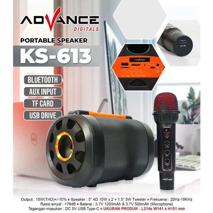 Smart HomeSpeaker Bluoth Dapat dihubungkan ke mobilKaraoke Portable Multimedia Speaker Subwoofer