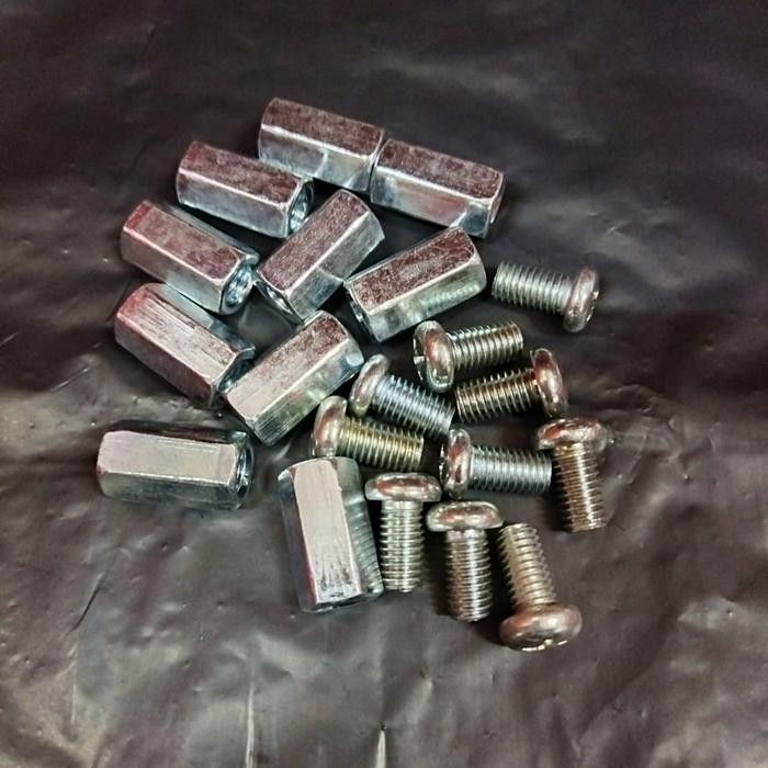 Baut Mur Wildop Velg Ring 10 Vespa Px Excel Sprint Spartan Isi 10Pcs #Gratisongkir