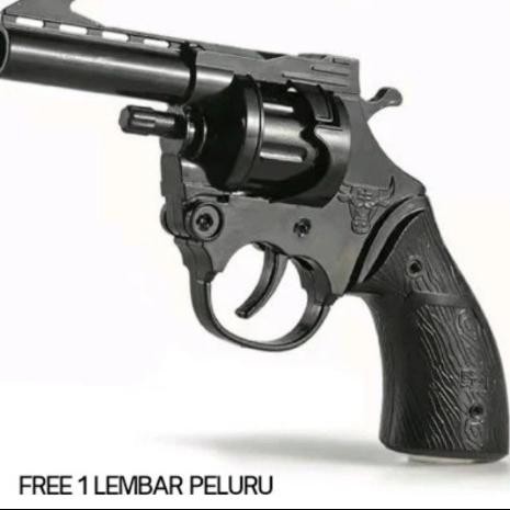 Sale Terbatas Pistol Mainan Polisi Koboi Doblis Dompis Jadul