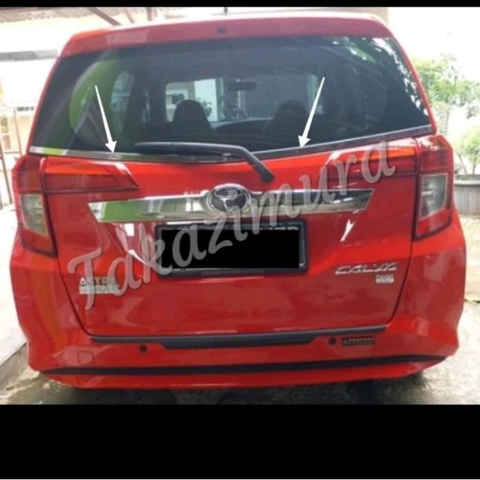SALE LIS LIST PINTU BELAKANG CHROME MOBIL SIGRA READY