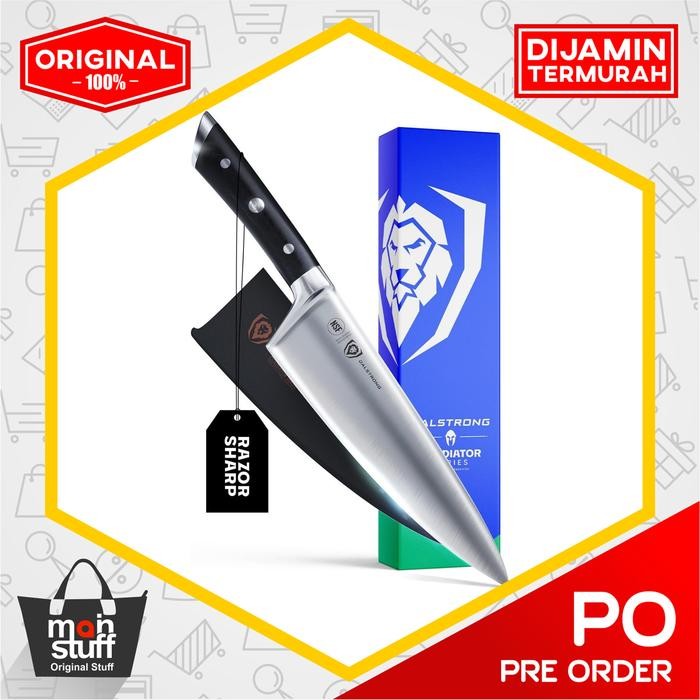 Terlaris Dalstrong Chef Knife - 8 Inch Blade - Gladiator Series