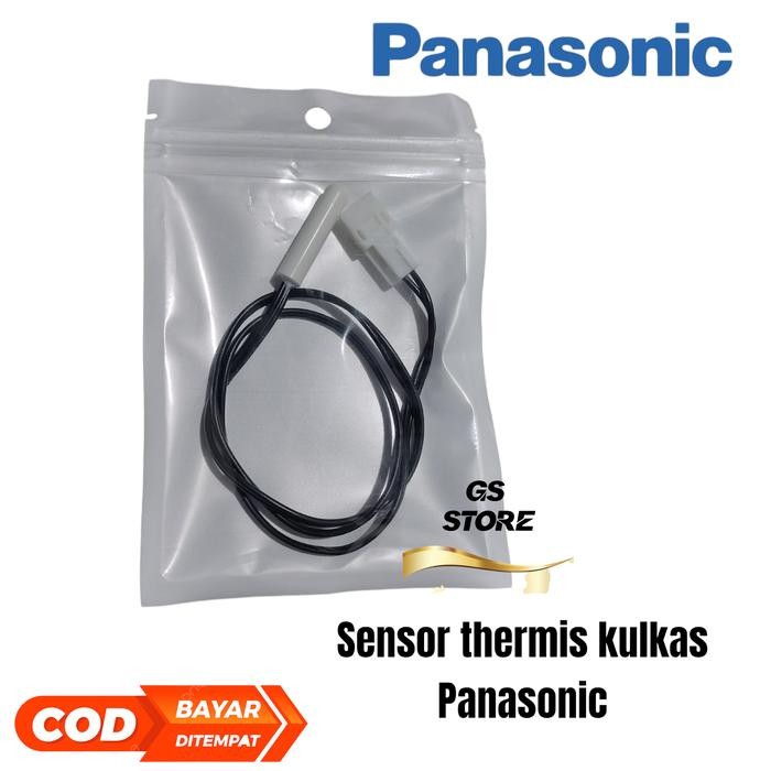 Terlaris Thermistor Sensor Suhu Kulkas Panasonic 2 pintu kabel hitam SALE