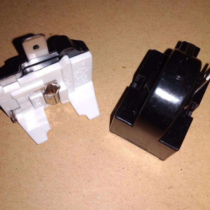 Terlaris relay ptc overload otomatis kompresor kulkas SALE