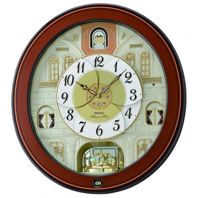 Jam Dinding Seiko Kayu Melodies Qxm368B Jam Dinding Seiko Qxm368
