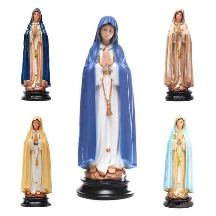 Patung Bunda Maria Fatima 30Cm - Patung Katolik - Pajangan Patung - Patung Maria