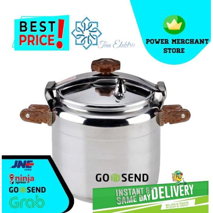 OXONE OX-2020 Alumunium Pressure Cooker / Presto 20 Liter