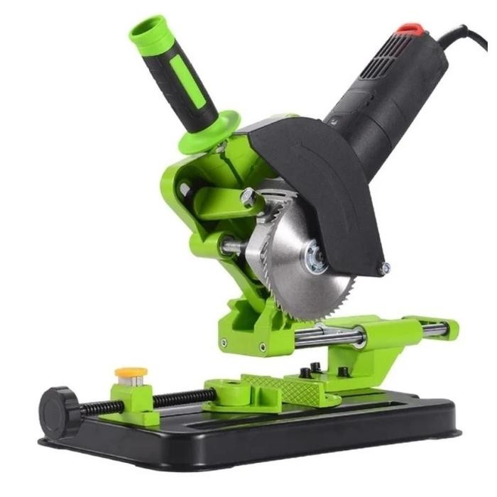 Dudukan Gerinda Tangan Sliding Stand Holder Gerinda Dorong