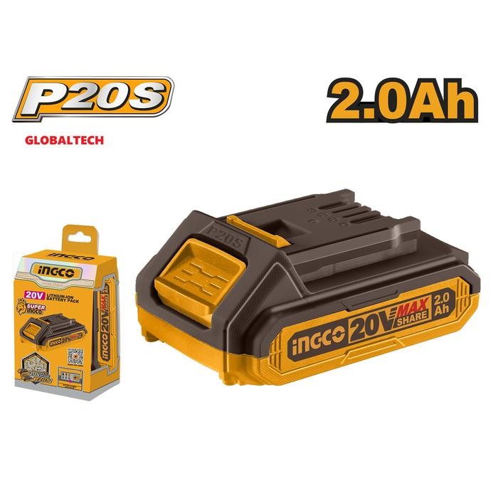 INGCO BATTERY BATERAI POWER TOOLS INGCO P20S 20V Li-Ion BATTERY INGCO