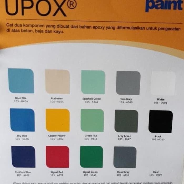 Upox (Cat Epoxy) DANAPAINT Kolam/Lantai