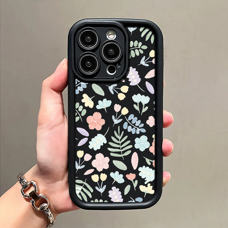 Premium Cewek Bunga Berwarna-Warni Case Hp Redmi 14T 13T Pro Redmi Note 14 4G 5G Pro Plus 13 13C C65