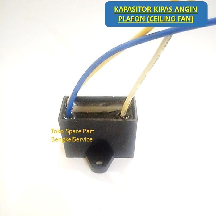 Kapasitor Capasitor Kipas Angin Plafon Ceiling Fan Original 3 Kabel 1U