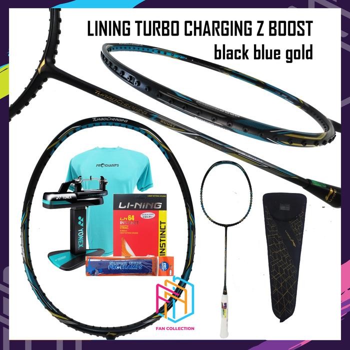 LINING Raket Badminton Turbo Charging Z Boost Original