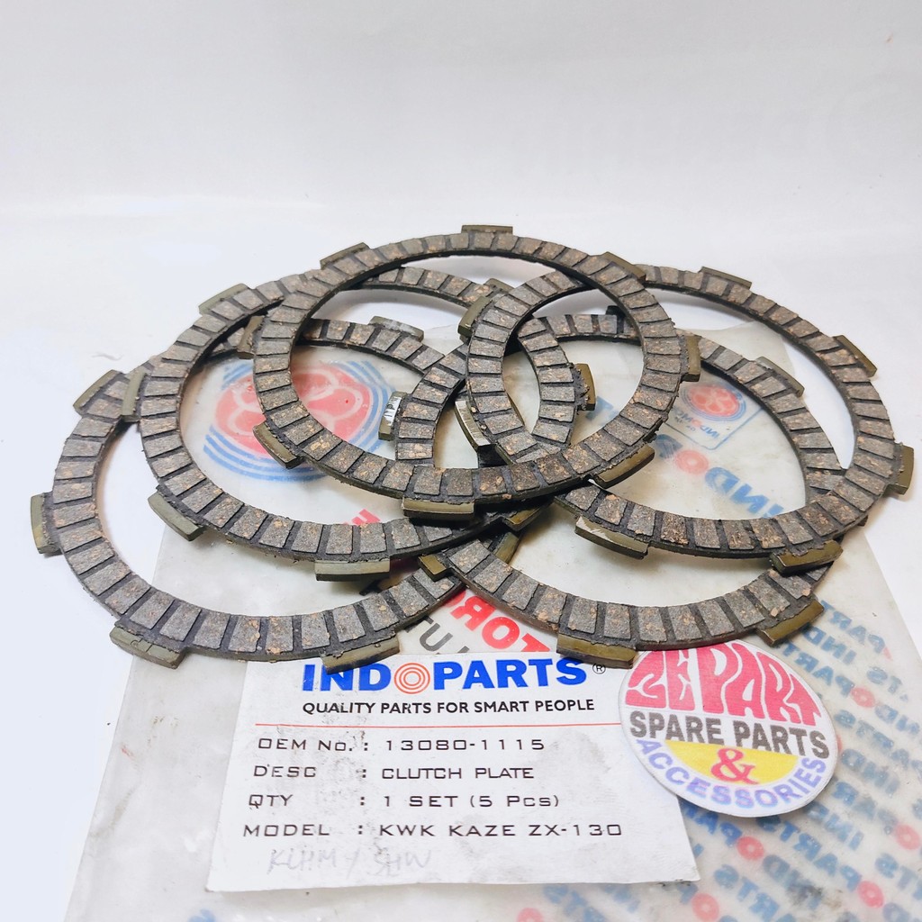 [Andin Parts & Acc]    Plat Kampas kopling ZX-130 Kawasaki ZX 130 Indopart 13080-1115