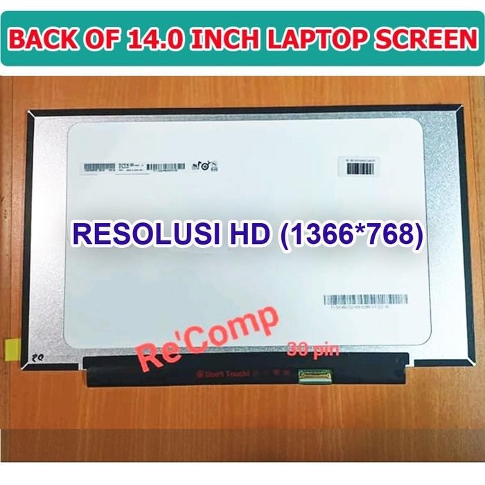 LED LCD HP 14S-DK0073AU 14S-CF0131TU 14 INCH HD (1366*768)