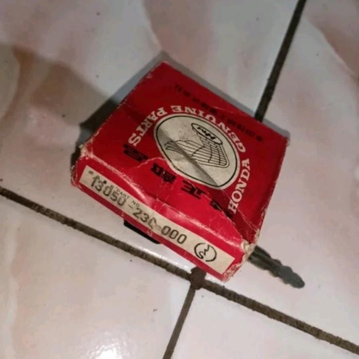 Ring Piston Seher Honda Cb125 Cb 125 Twin 2 Cyl Os 75 0.75 075 Ori Original Honda