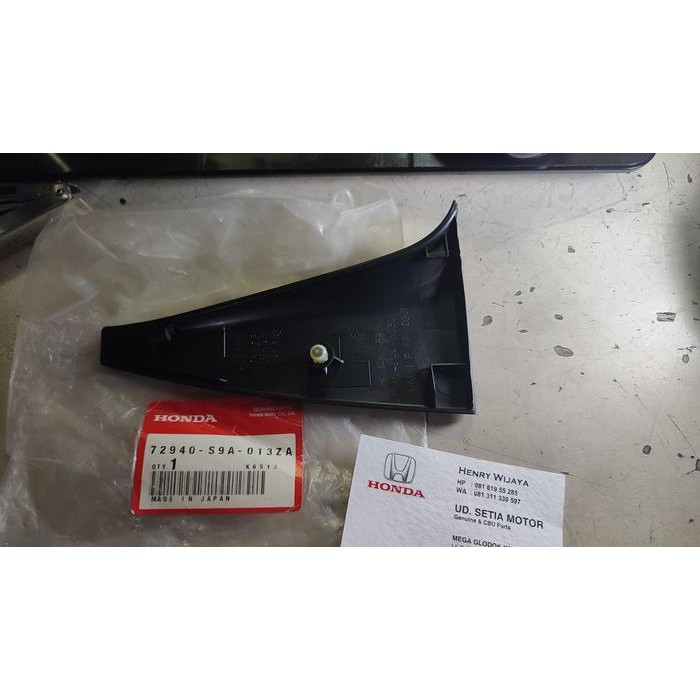 Cover Pintu Segitiga Belakang Dalam Honda Crv Gen 2 2003-2006 Original