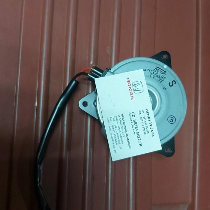 Motor Fan Radiator Honda Brio Original