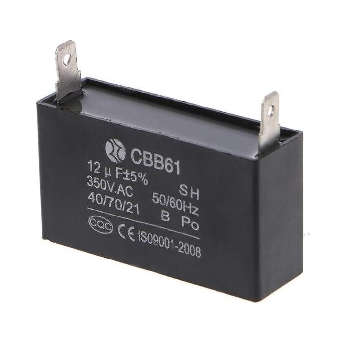 Generator Kapasitor 12Uf Generator Cbb61 12Uf 50 / 60Hz 350Vac
