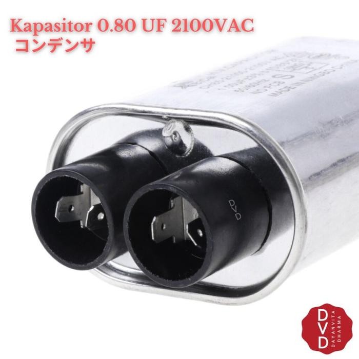 Kapasitor 0.80 UF 2100VAC - Kapasitor Microwave Original Asli