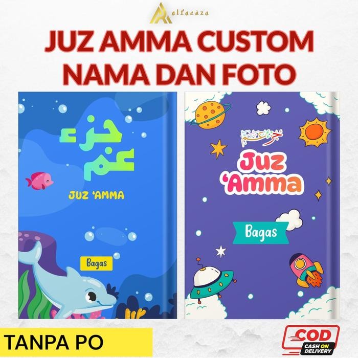 

Alfareza Variasi JUZ AMMA Cuom Nama Dan Foto Full Color Soft coverFree Tulis Nama Dan foto di Cover