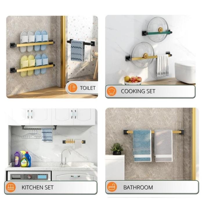 ES Rak Sandal Tempel Dinding / Rak Sepatu Tempel / Rak sandal