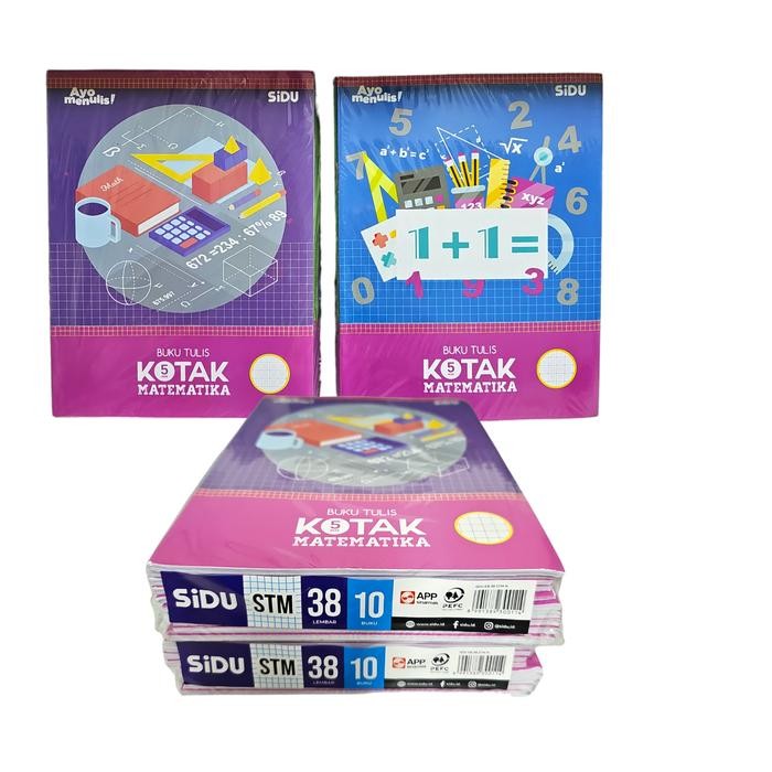 

Buku Tulis Kotak Kecil AA 38 Lembar 1 pak isi 10
