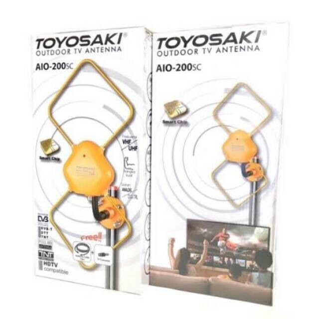 ANTENA OUTDOOR DIGITAL / Antena TV Outdor Indoor Toyosaki AIO