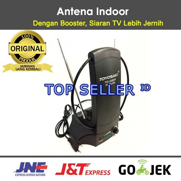 Antena TV Dalam Luar LED indoor Toyosaki TYS 468 Booster LCD