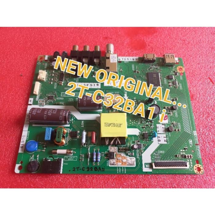 MB - MAINBOARD - MATHERBOARD - MESIN TV LED - SHARP - 2T -