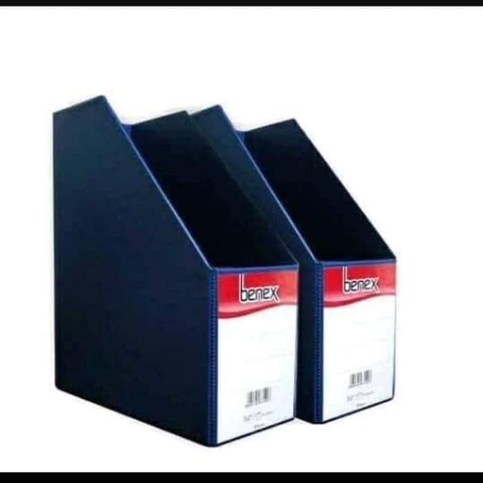 

box file benex hitam dan biru