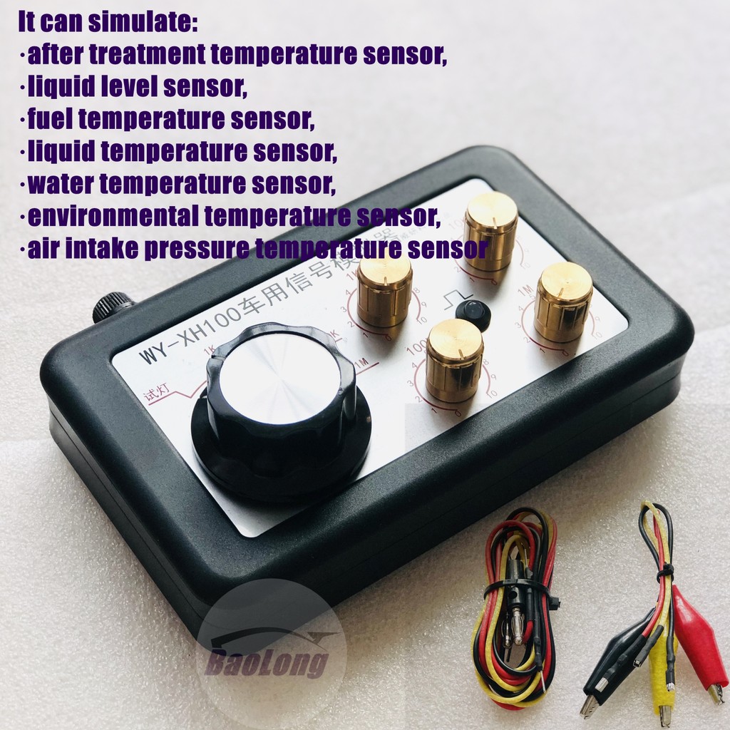 Automobile Auto Vehicle Signal Simulator Water fuel Temperature Sensor common Rail Pressure Sensor