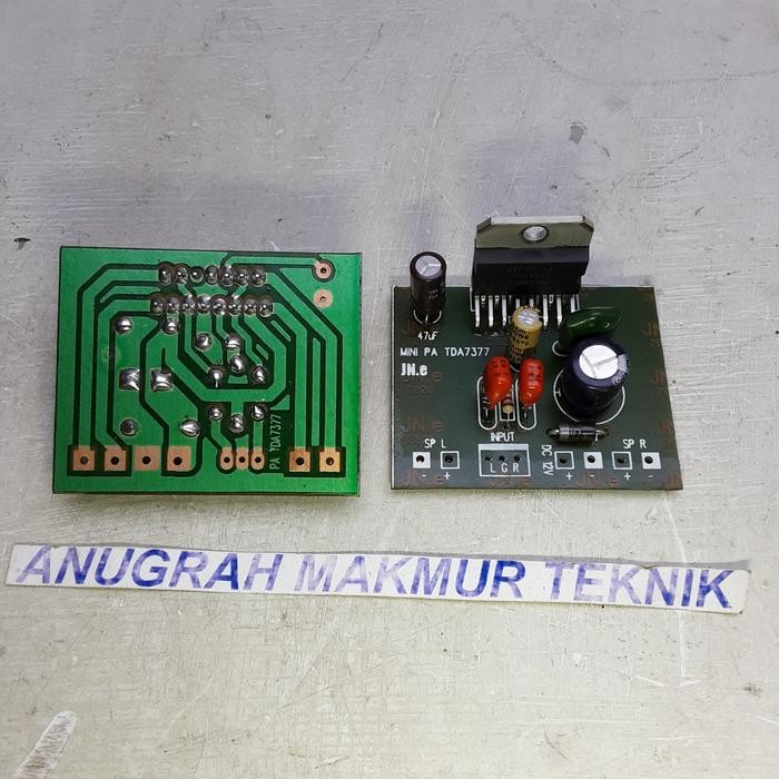 Kit Power Stereo 12volt 2x35wat BTL TDA7377
