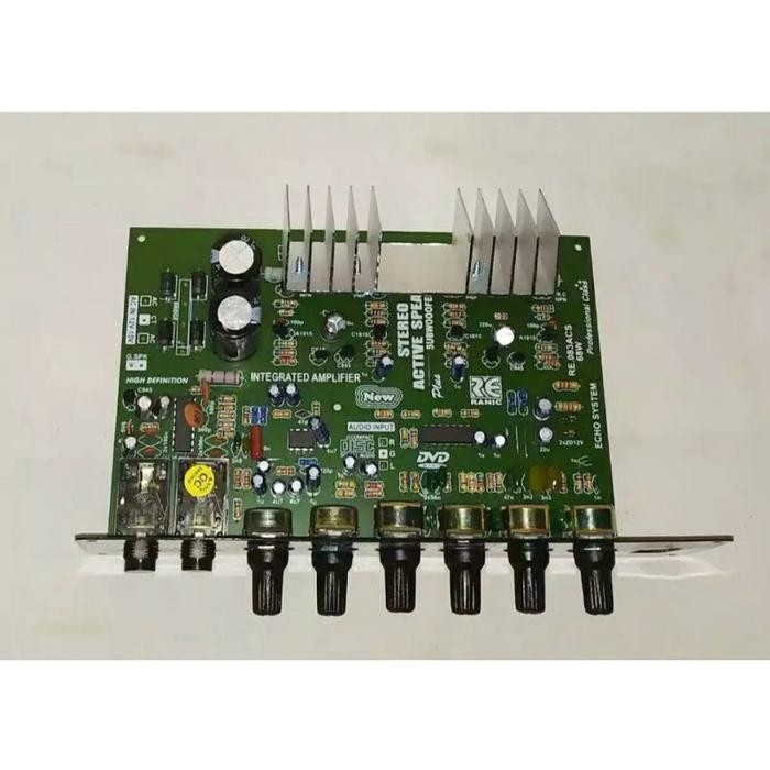 Kit Tiger Power Amplifier Speaker Aktif Karaoke