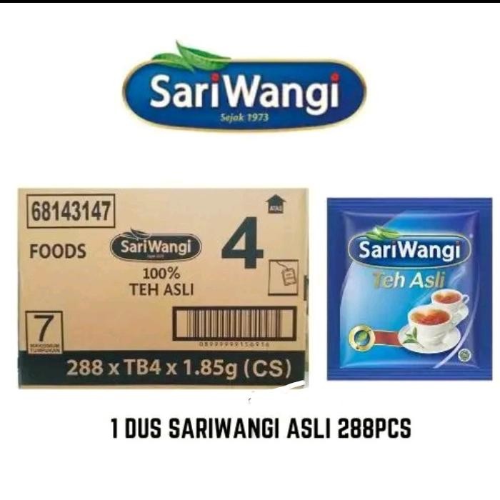 

sariwangi sachet perdus isi 48renceng x6 sachet Tea