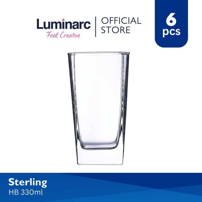 Luminarc Gelas Sterling - Gobelet Fh 33 (G2519) - Box Of 6 Terlaris