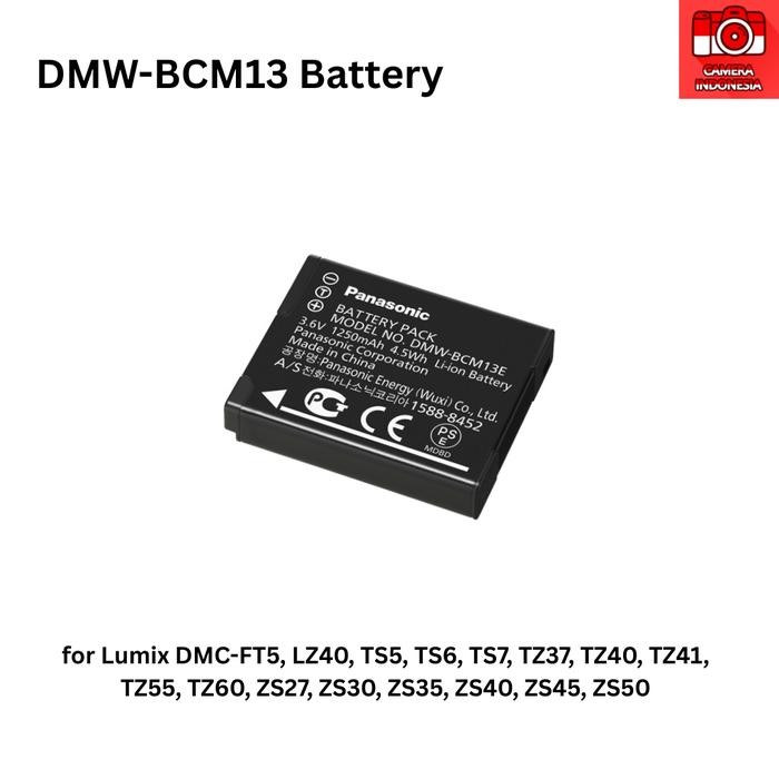 Baterai Panasonic Dmw-Bcm13 Untuk Kamera Dmc-Ts5 Zs30 Zs40 Dll.
