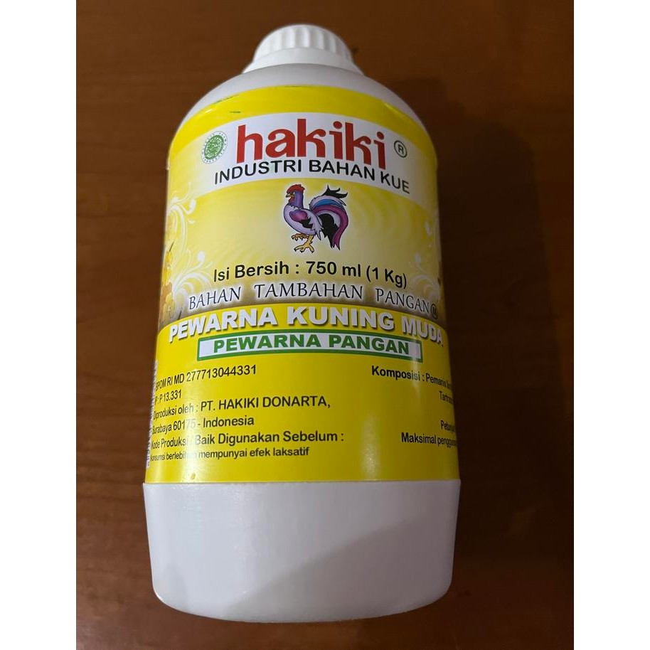 

HAKIKI AYAM KUNING MUDA 1 KG YELLOW FOOD COLORING PEWARNA MAKANAN