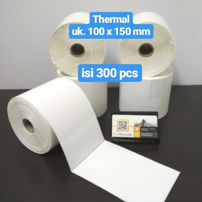 

Kertas Sticker Label Pengiriman Market Place 100X150 Thermal (300 Pcs) Terbatas