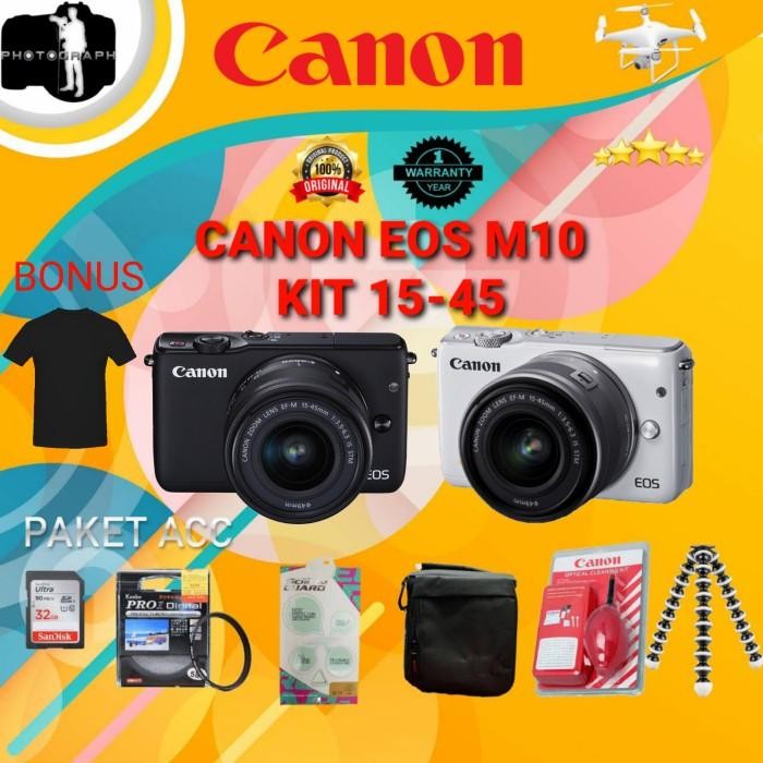 CANON EOS M10 KIT 15-45MM / KAMERA CANON EOS M10 KIT / CANON M10