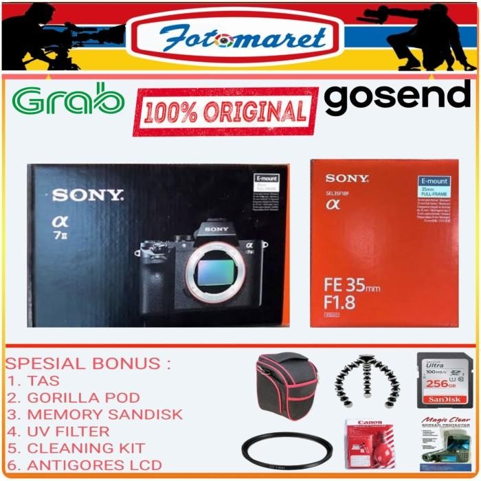 SONY ALPHA A7 MARK II KIT FE 35MM F1.8 / KAMERA SONY A7II KIT FE35MM