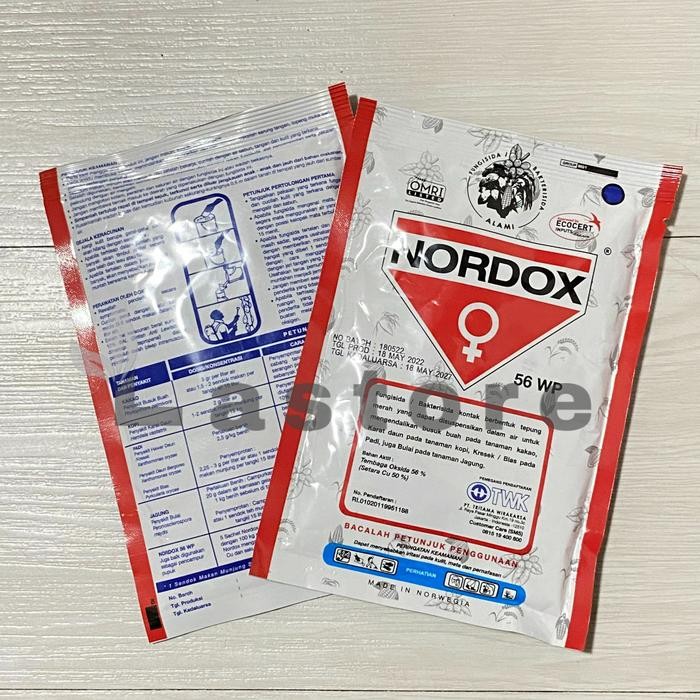 Terang Tani Fungsida Nordox 56 Wp 100 Gram Bakterisida