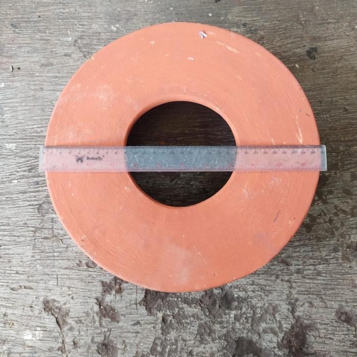 Terang Tani Dudukan Pot Tanah Liat, Dudukan Pot Teratai, Alas Pot Gerabah