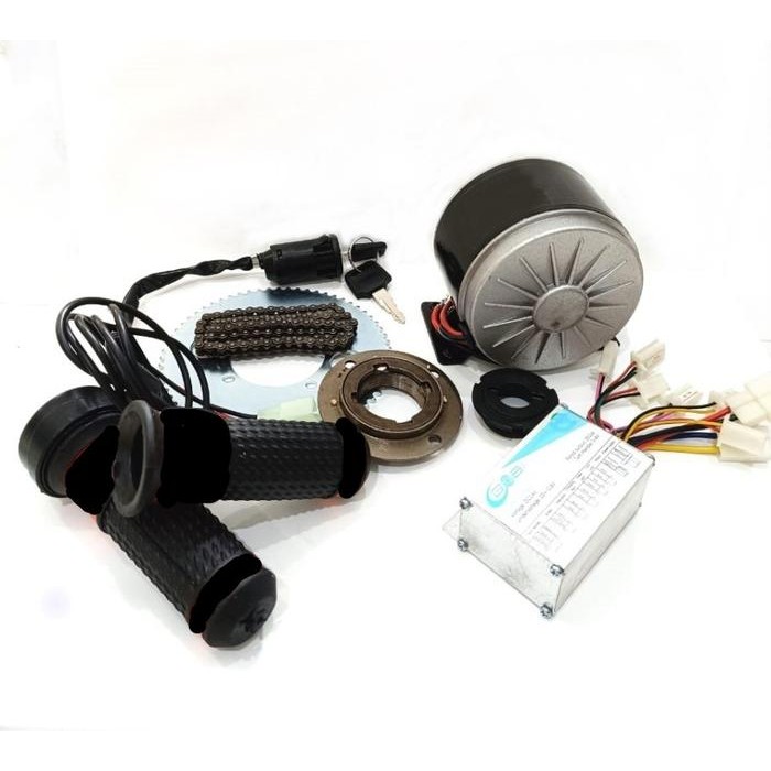 PAKET DINAMO 24V 250W DC BRUSH MOTOR ELECTRIC BICYCLE (7261)