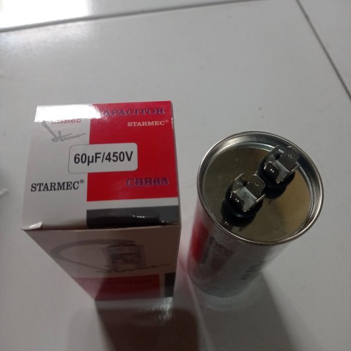KAPASITOR 60 MIKRO 60UF CBB65 CAPASITOR 60 MIKRO CBB65 ORIGINAL