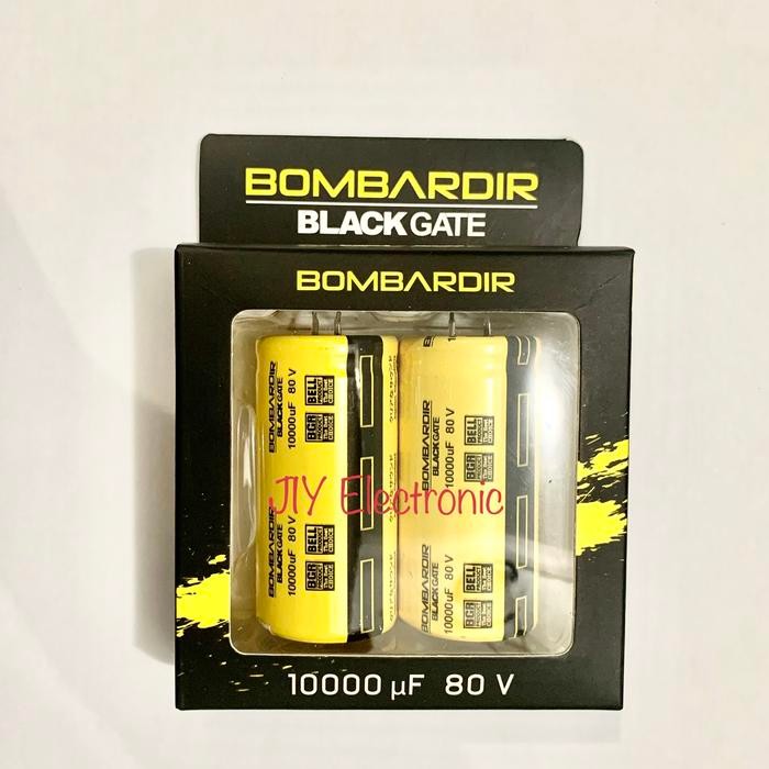 ELCO 10000UF 80V BOMBARDIR ORIGINAL / KAPASITOR 10000UF 80V (2 PCS)