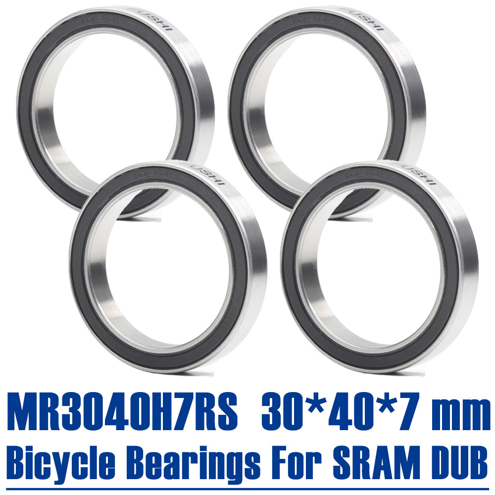 MR3040H7-2RS Ball Bearing 30*40*7 mm ( 4 PCS ) Steel Ball Double Sealed MR3040H7RS Bicycle Bearings
