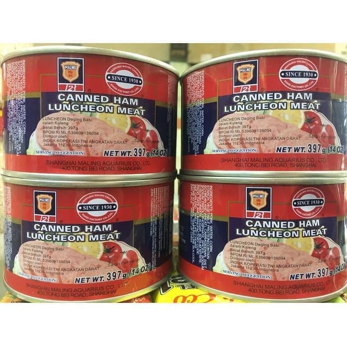

Maling TTS Premium Daging Babi Kaleng [397 g]