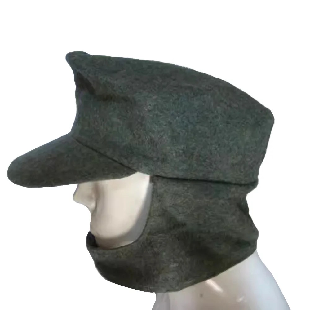WW2 German Hat Soldier Command Cap Big Eaves Training Command Hat Tactical Equipment German WW2