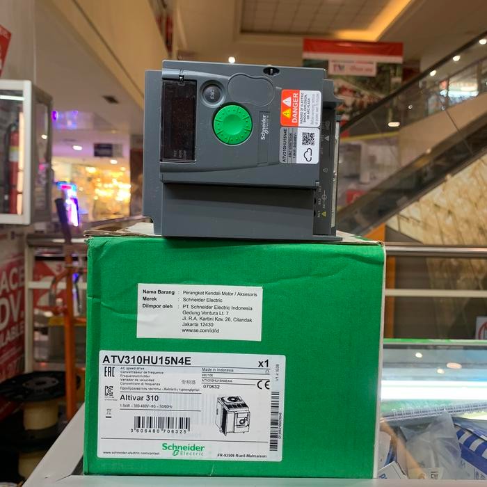 Cuci Gudang Inverter Motor Vsd Schneider 3Phase 380 Vac 1,5Kw 2Hp Atv310Hu15N4E