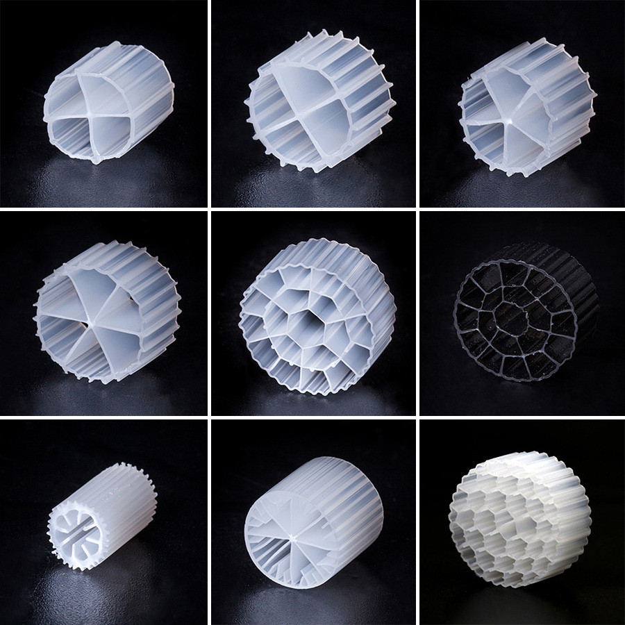 K1 K2 K3 Mbbr Moving Biological Bed Reactor, Hdpe Suspension Mbbr Media Filter For Aquaculture